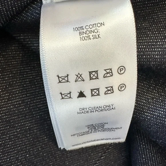 Victoria Beckham Blue Sleeveless Denim Dress - Picture 13 of 13